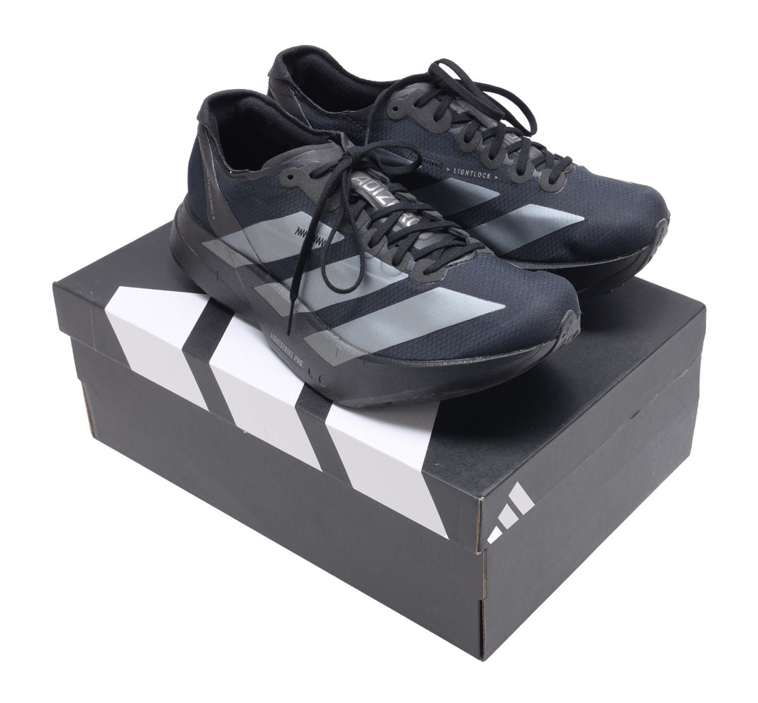Adidas Adizero Adios Pro 4 Running Shoes US Men 9 Black Carbon Infused
