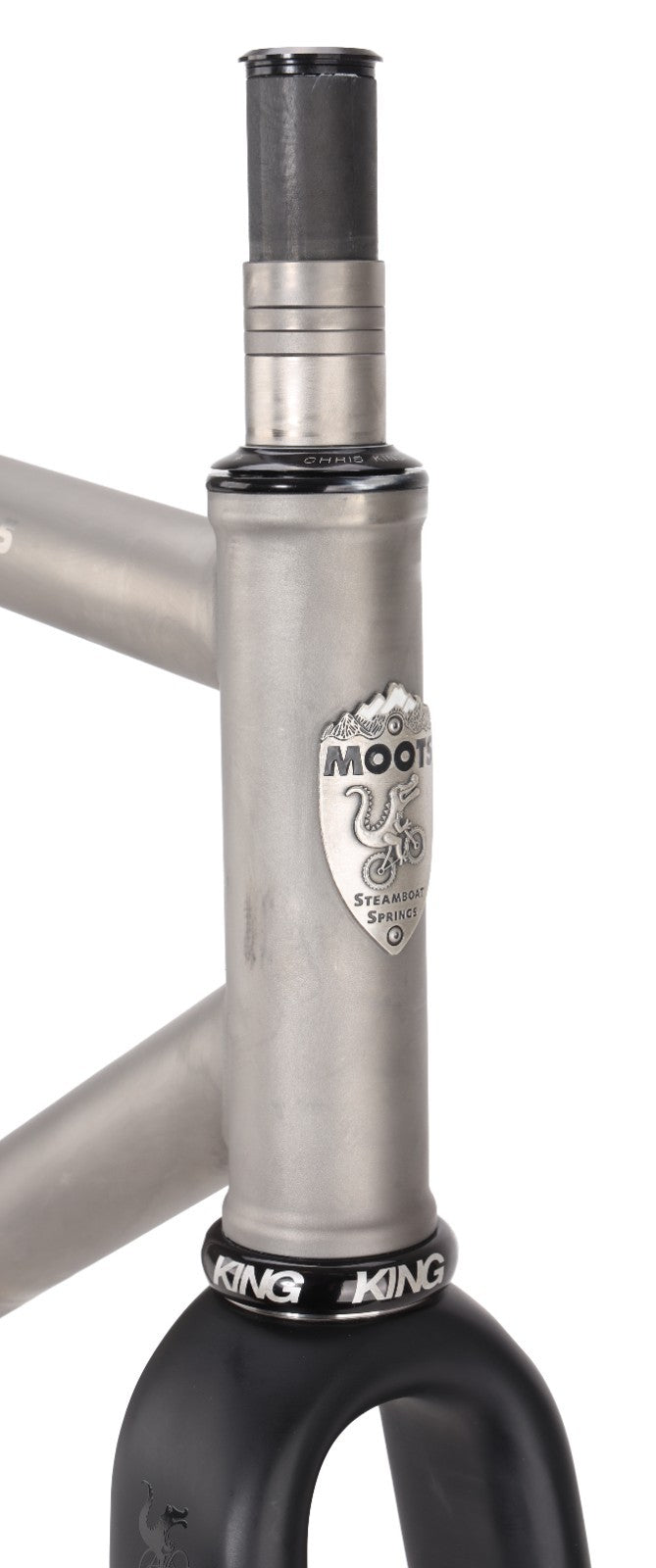 Moots Routt 45 Titanium Gravel Disc Bike Frameset 56cm Carbon 700c USA Ti UDH