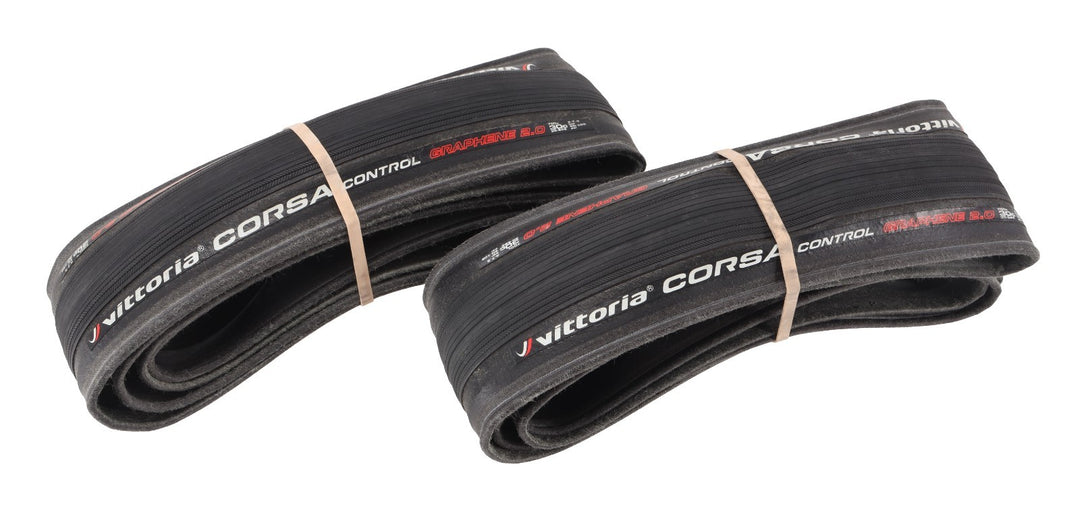 Vittoria Corsa Control Graphene 2.0 Clincher Road Bike Tires 700 x 30c 1 PAIR