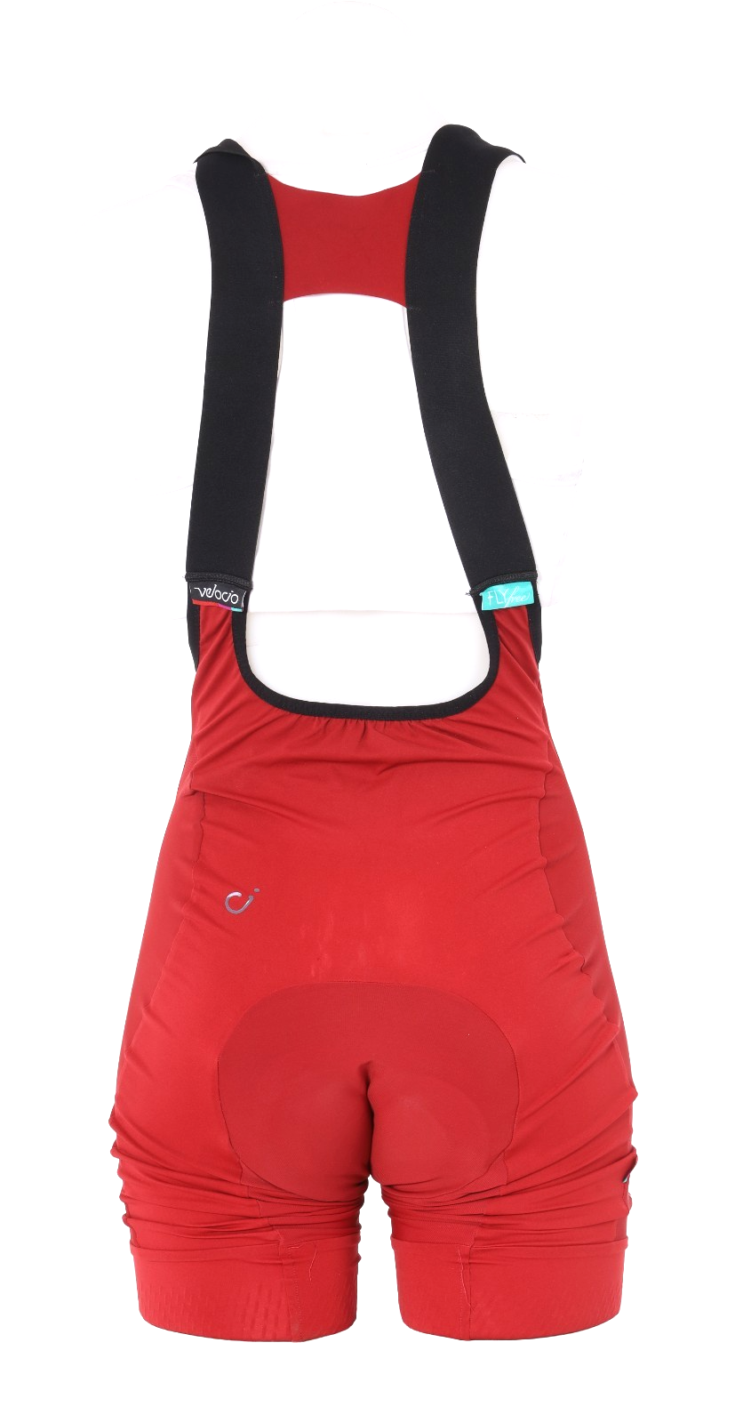 Velocio CONCEPT Bib Shorts Women SMALL Oxide Red Road Bike Gravel Cross Cycling