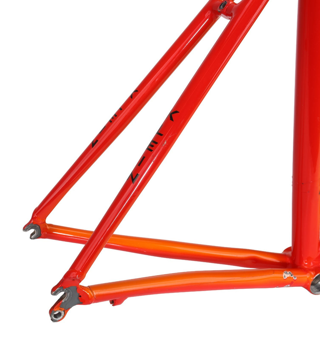 Klein Quantum Pro Alloy Road Bike Frameset 53cm Sedona Orange 700c QR Rim 2000