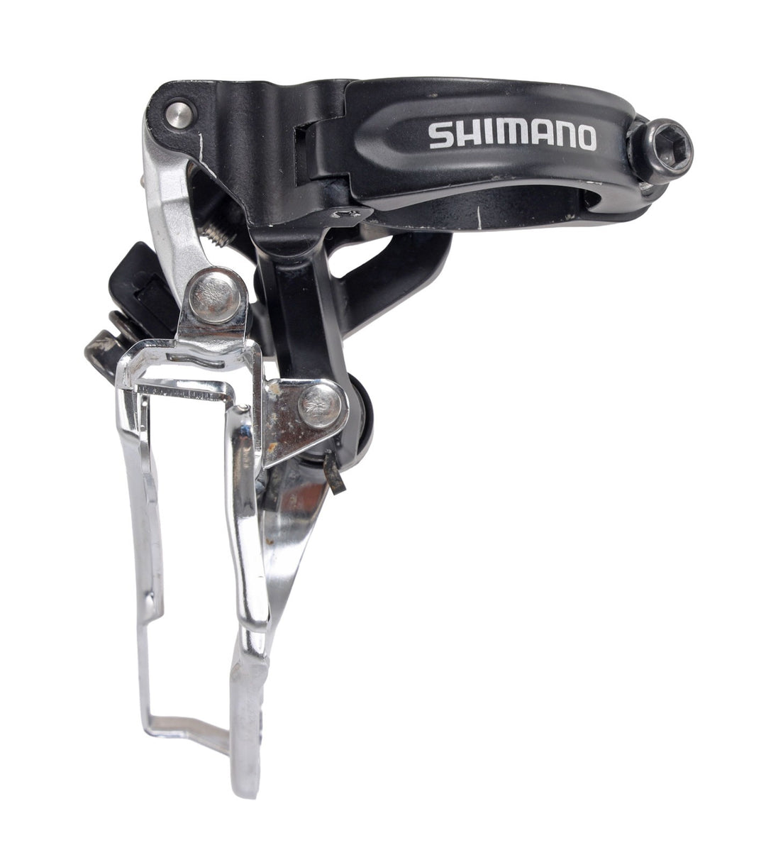 Shimano Deore XT FD-M771 3x 9 Spd Mtn Bike Front Derailleur Clamp-On 34.9mm Dual
