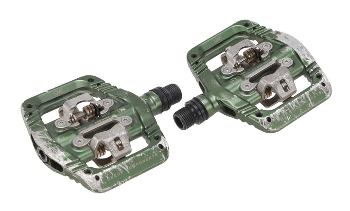 OneUp Components Clip Mountain Bike Pedals Shimano SPD DARK GREEN XC DH Trail