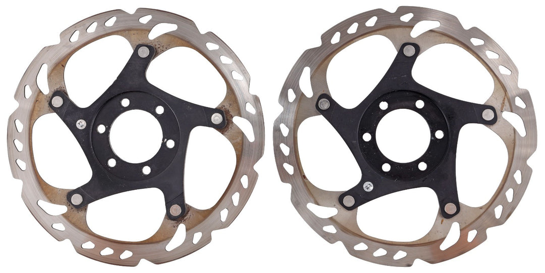 Shimano Deore XT SM-RT86-S PAIR Mountain Bike Disc Brake Rotor 160mm 6 Bolt XC