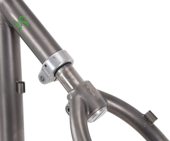 Moots YBBeat Titanium Softail Mountain Bike Frame 21" XL 30mm Rim Brake USA Ti