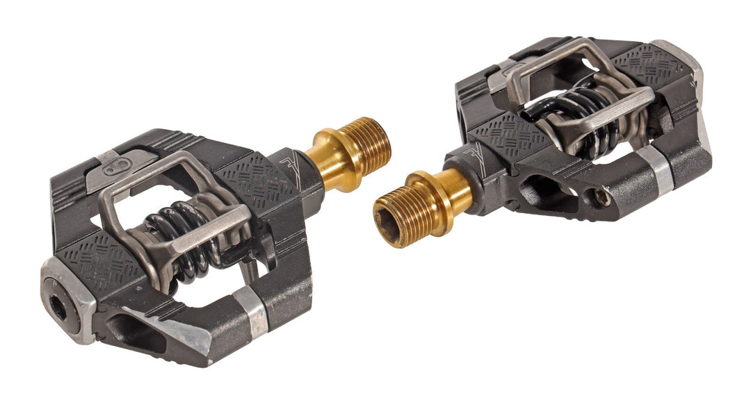 crankbrothers Candy 7 Titanium Clipless MTB Pedals BLACK  9/16" 2 Bolt Gravel CX