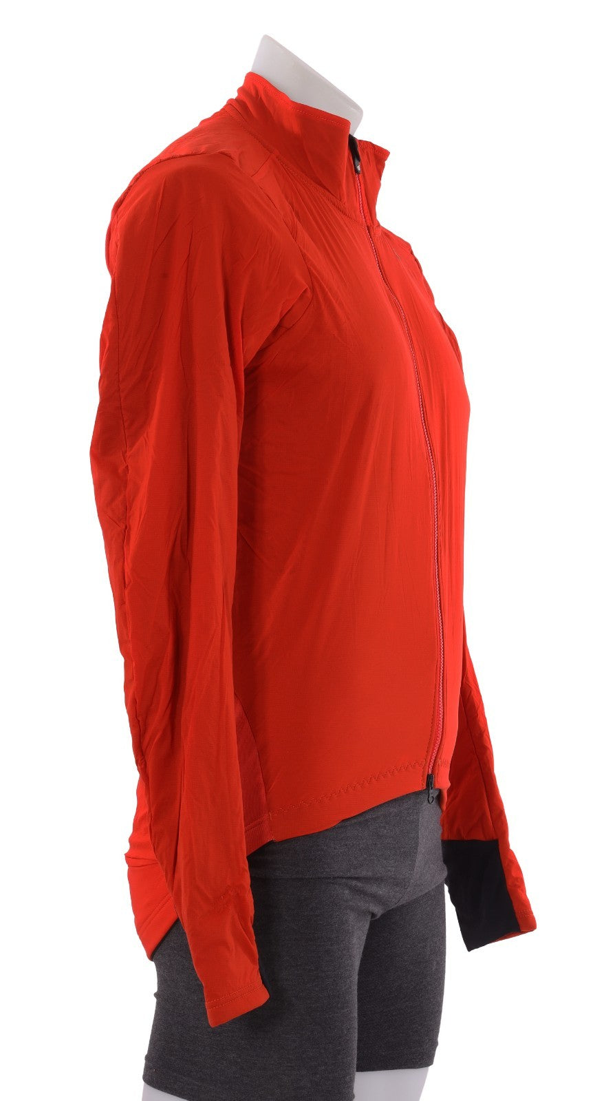 Velocio Alpha Merino Long Sleeve Jacket MEDIUM Orange Winter Cycling