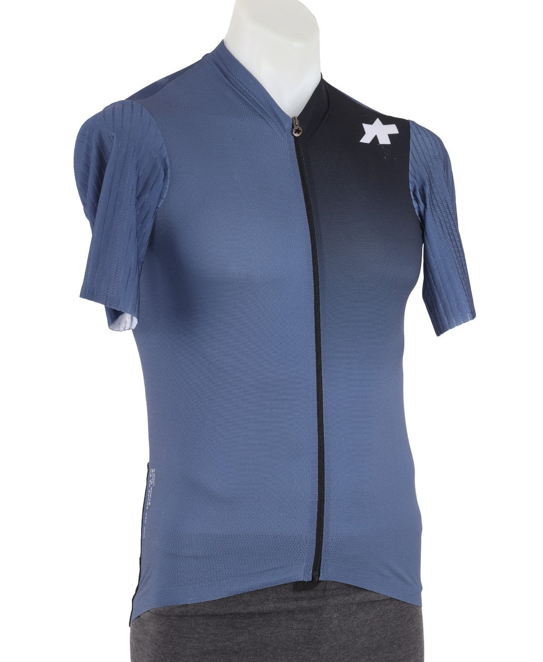 ASSOS Equipe RS Short Sleeve Cycling Jersey Men LARGE Dark Blue Road Bike