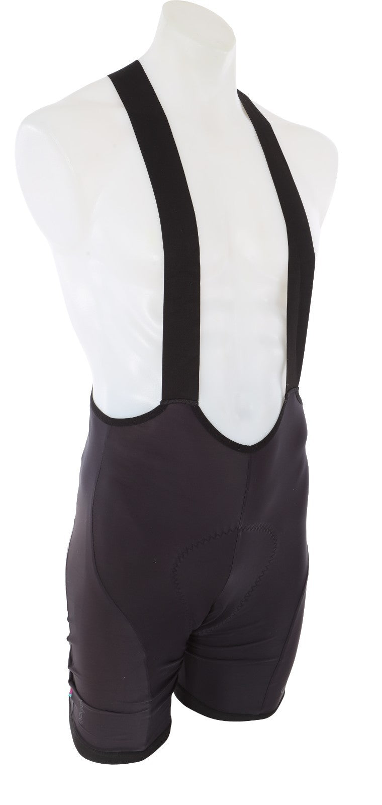 Velocio Signature Bib Short Men LARGE Black Road Bike Gravel Mountain Cycling