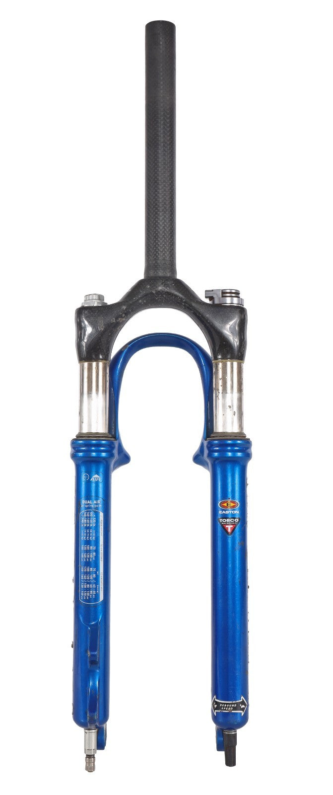 RockShox SID World Cup Dual Air 26" Mtn Bike Fork Carbon Ti 80mm Disc FOR PARTS