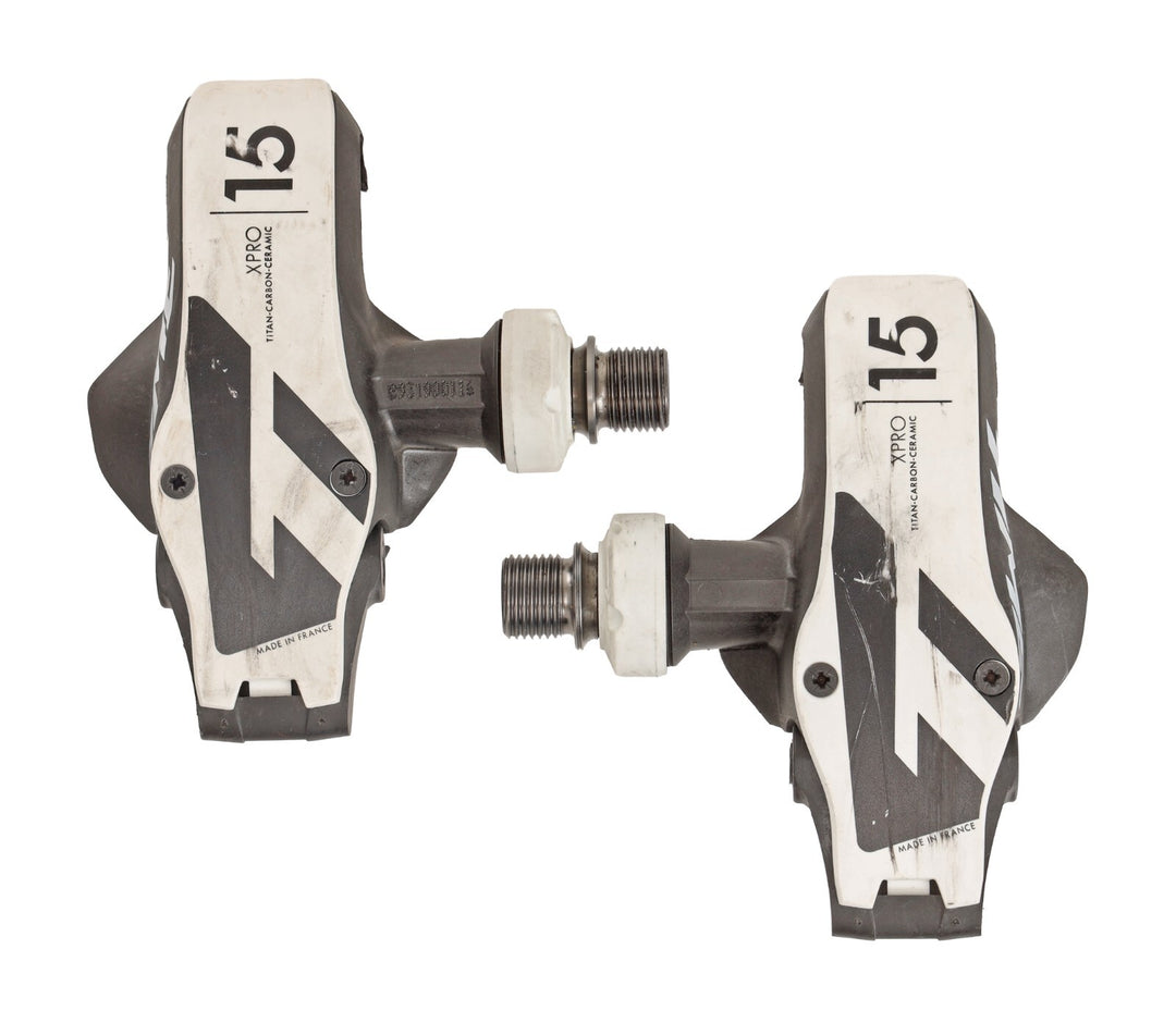 TIME XPRO 15 Carbon Road Bike Clipless Pedals 3-Bolt Titanium Ceramic Triathlon