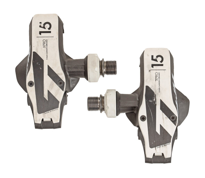 TIME XPRO 15 Carbon Road Bike Clipless Pedals 3-Bolt Titanium Ceramic Triathlon