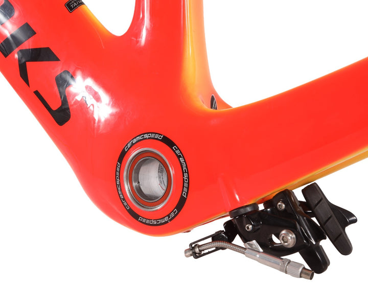 Specialized S-Works Shiv Carbon TT Frameset Module SMALL Rocket Red Rim QR 2017