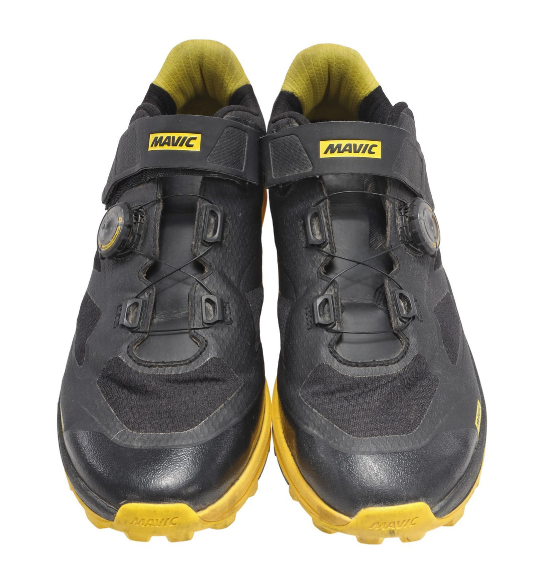Mavic XA Pro Mountain Bike Shoes Men EU 44 2/3 US 10.5 Black Yellow Dial Trail