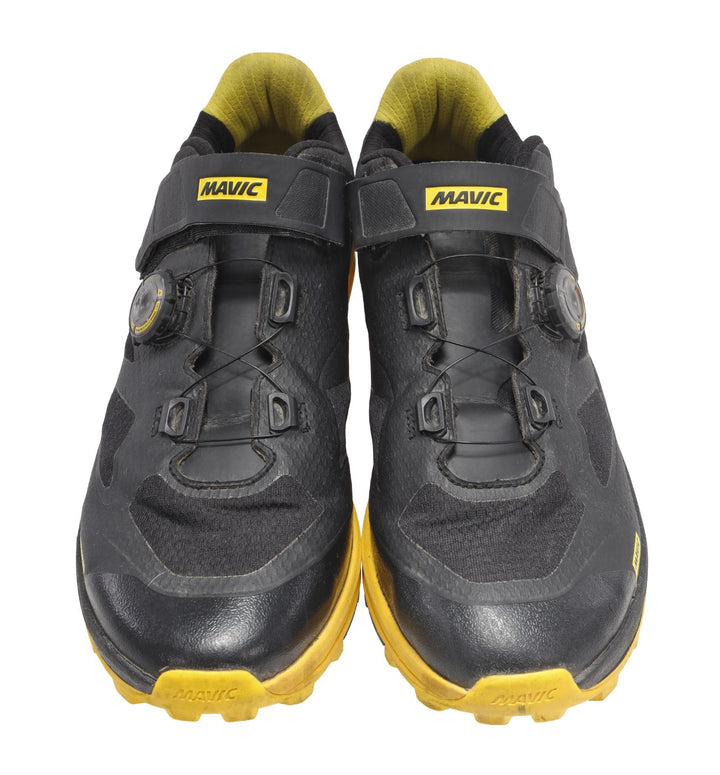 Mavic XA Pro Mountain Bike Shoes Men EU 44 2/3 US 10.5 Black Yellow Dial Trail