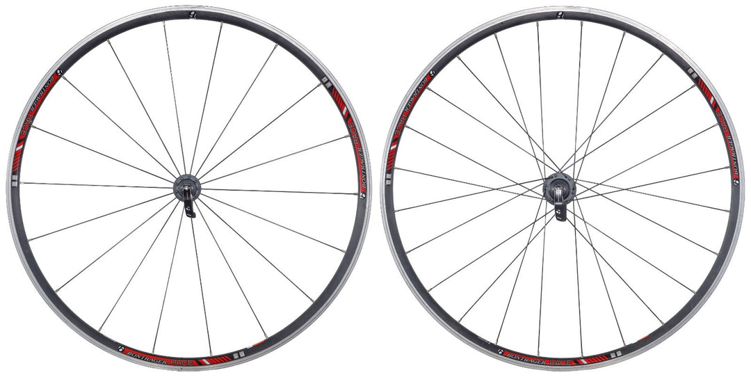 Bontrager Race Alloy Clincher Road Bike Wheelset Shimano 11 Sp Rim Brake QR 700c