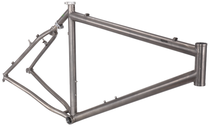 Moots YBBeat Titanium Softail Mountain Bike Frame 21" XL 30mm Rim Brake USA Ti