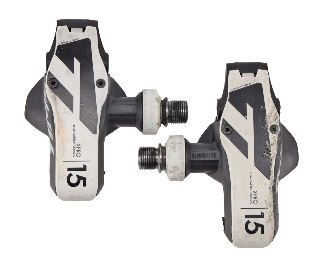 TIME XPRO 15 Titanium Carbon Road Bike Clipless Pedals CeramicSpeed