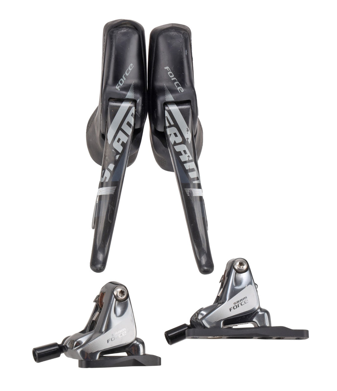 SRAM Force 22 HydroR 2 x 11s Road Bike Shift/Brake Levers + Calipers Flat Mount