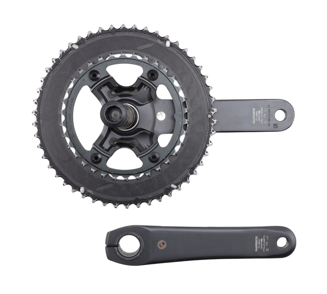 Shimano Ultegra FC-6800 2x 11 Speed Road Bike Crankset 175mm 50/34T Compact w/BB