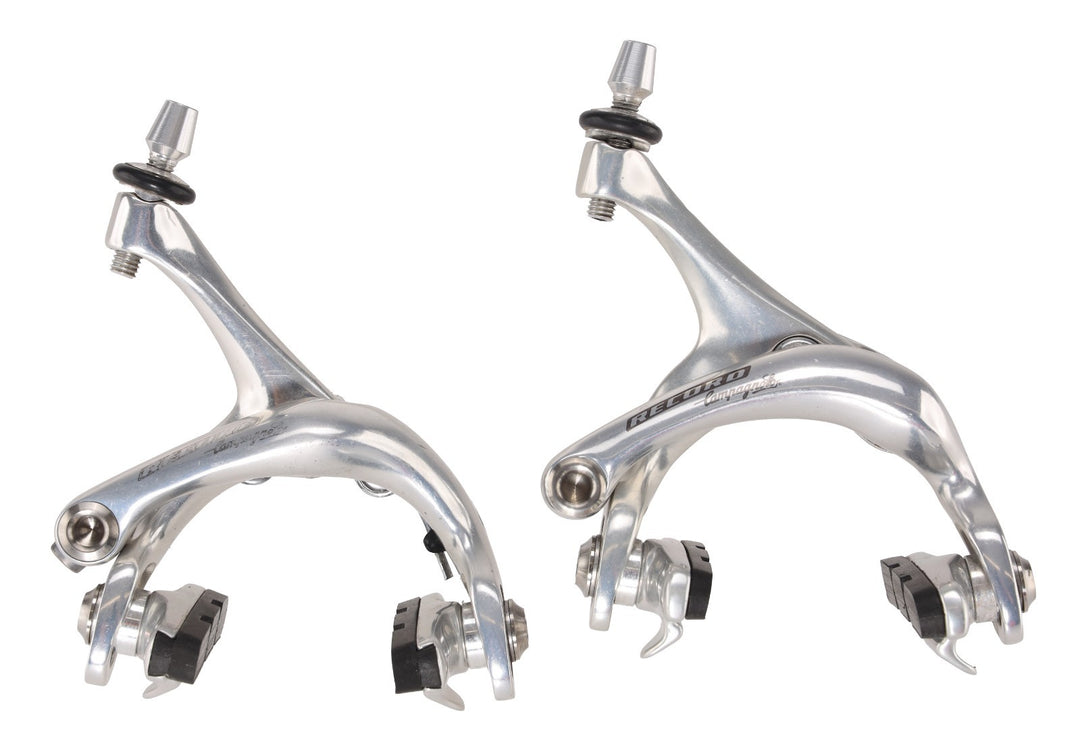 Campagnolo Record Dual Pivot Road Bike Rim Brake Caliper SET Titanium F + R