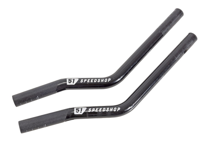 51 Speedshop Ultimate Carbon Aerobar Extensions 380mm 110mm 30º TT Tri 15mm OS