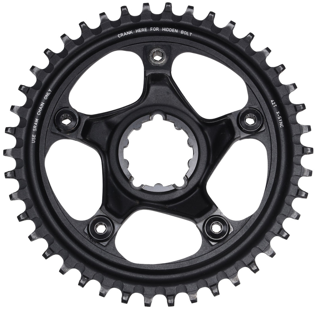 SRAM X-Sync 1x 11 Sp Road Gravel Bike Chainring 42T 110mm BCD 3Bolt Direct Mount