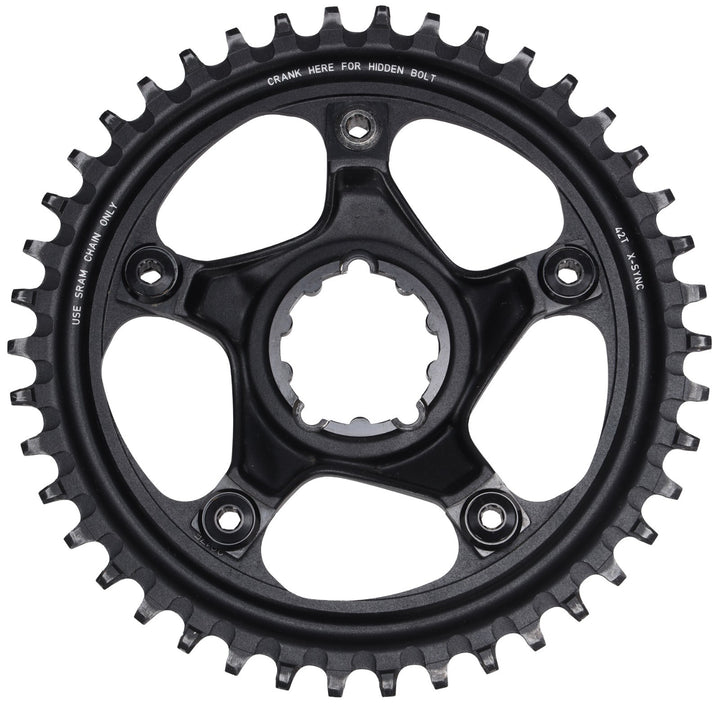SRAM X-Sync 1x 11 Sp Road Gravel Bike Chainring 42T 110mm BCD 3Bolt Direct Mount