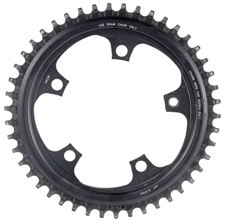 SRAM 46T X-Sync 1x 11 Speed Gravel Chainring 110mm BCD 5 Bolt Road Triathlon CX