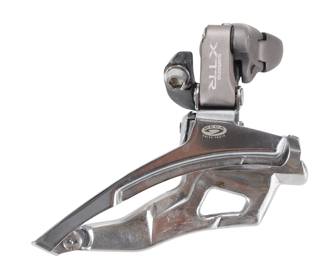 Shimano XTR FD-M953 3x 9 Sp Mountain Bike Front Derailleur 31.8mm Clamp Top Pull