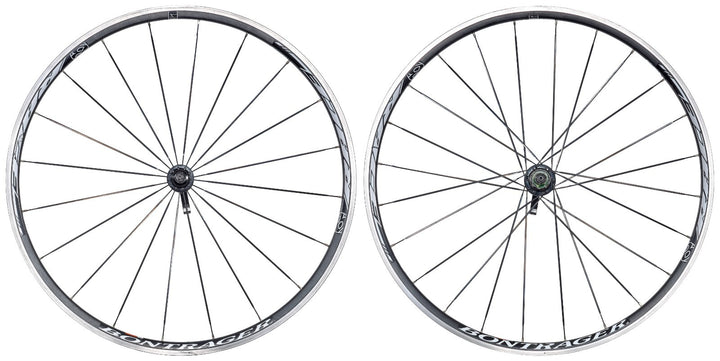 Bontrager Race L Alloy Clincher Road Bike Wheelset Shimano 10 Speed Rim QR 700c