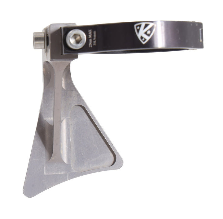 K-Edge Cross Single XL Road Bike Chain Catcher 34.9mm Clamp-On GRAY Chain Drop