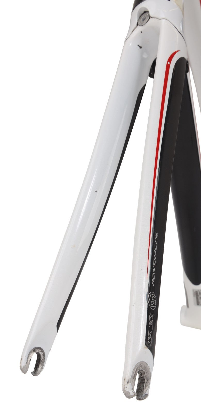Trek Madone 6.9 OCLV Red Carbon Road Bike Frameset XL 60cm WHITE Rim QR USA 2008