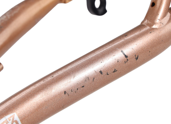 Niner SIR 9 V1 Steel Mtn Bike Frame MED Single Speed 29" Solid Gold Reynolds 853