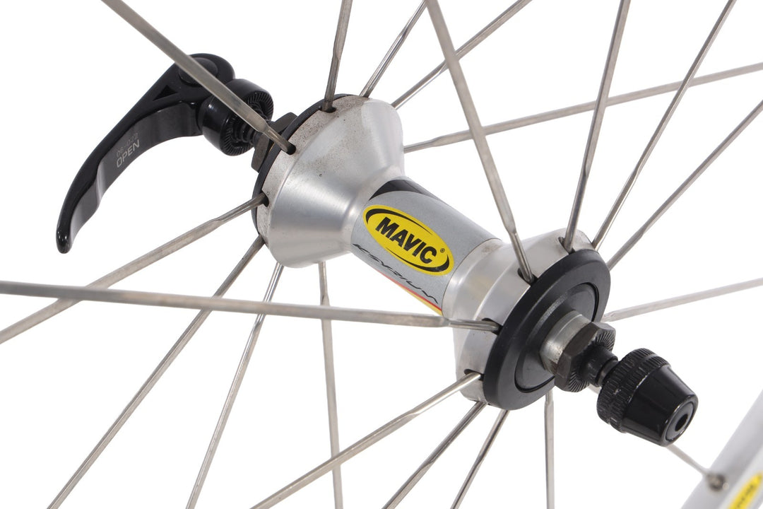 Mavic Ksyrium Equipe Alloy Road Bike Clincher Wheelset 11 Sp Shimano 700c Rim QR