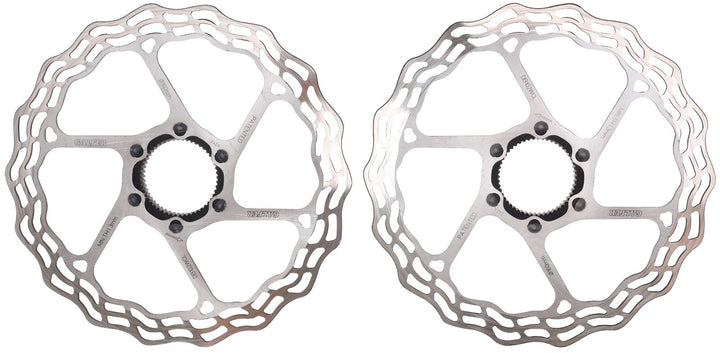 Galfer DB102W Wave Road Bike Center Lock Disc Brake Rotors 160mm 1 PAIR Gravel