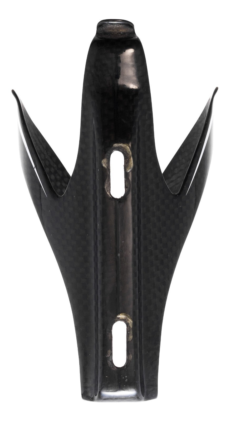 Elite Carbon Water Bottle Cage Gloss Weave Black Road Bike Race Triathlon
