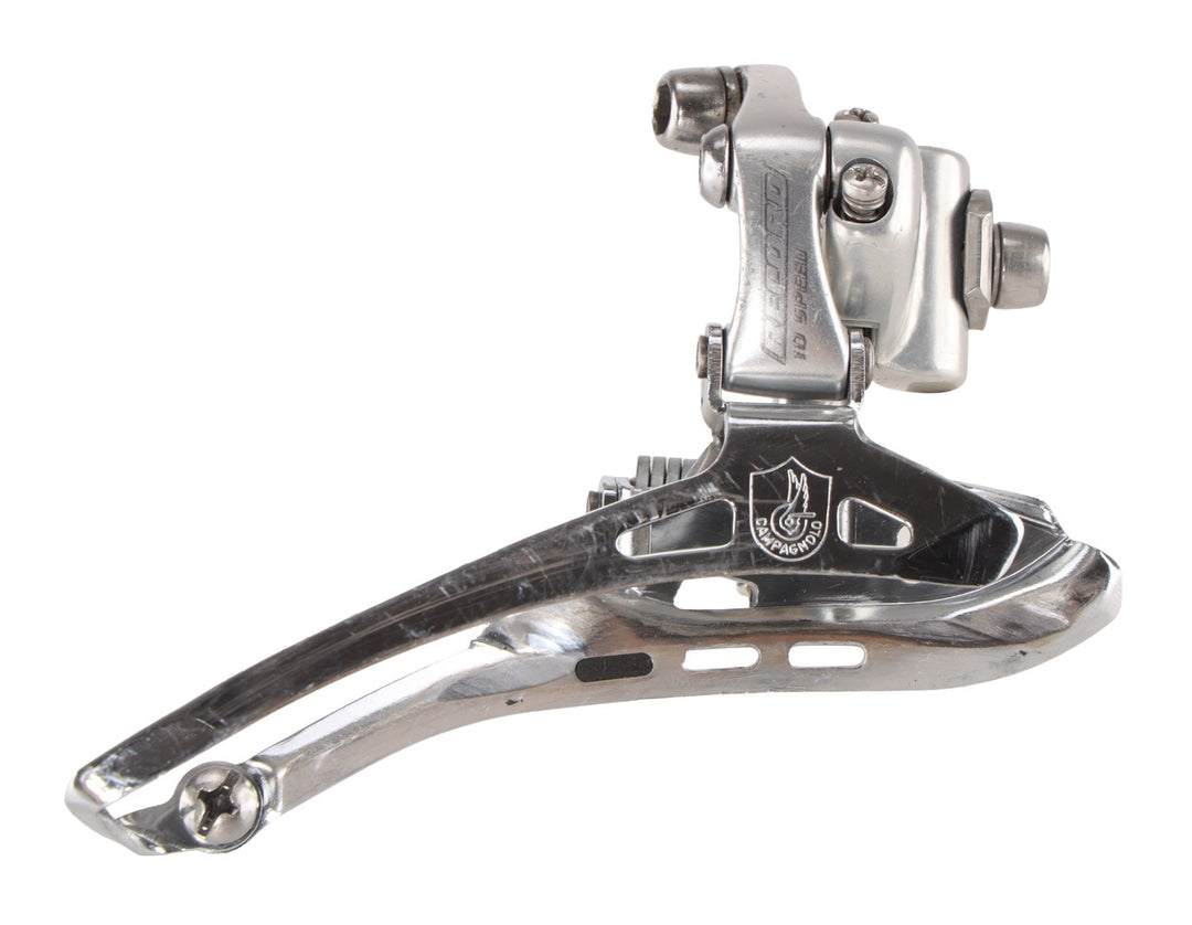 Campagnolo Record 2 x 10 Speed Road Bike Front Derailleur Braze-On Double