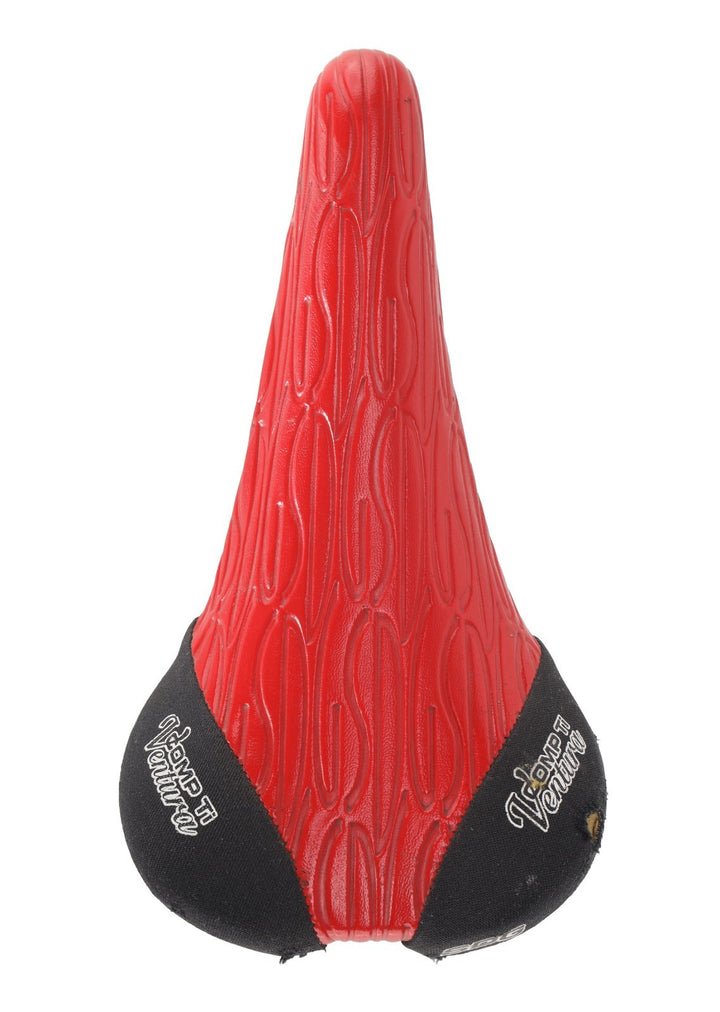 SDG Ventura Comp Ti Mountain Bike Saddle 7 x 7 Ti Rail RED BMX Vintage