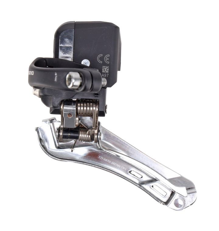Shimano Ultegra Di2 FD-6870 2x 11s Road Bike Front Derailleur Braze-On w/ 34.9mm