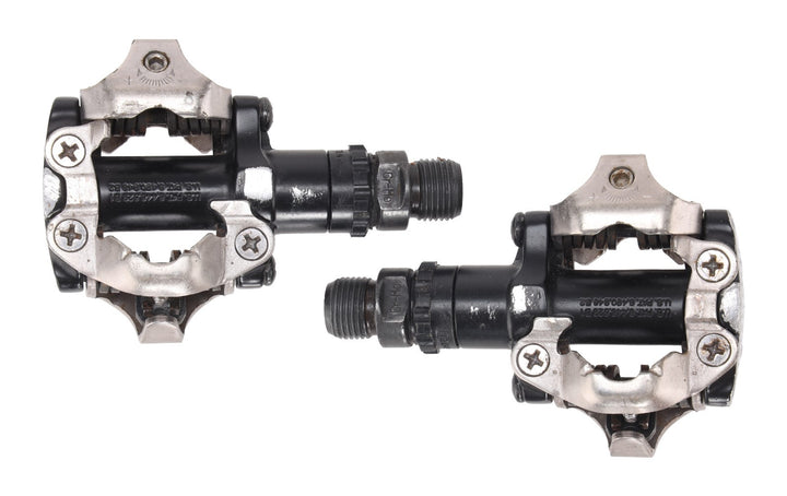 Shimano Deore PD-M520 SPD Clipless Mountain Bike Pedals 2 Bolt 9/16" w/ Cleats