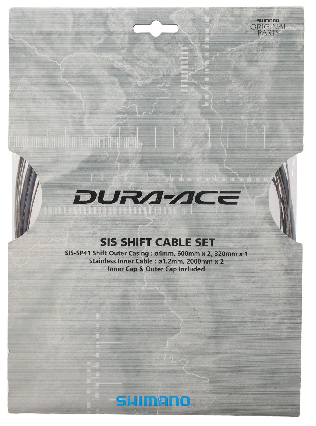 Shimano Dura-Ace SIS Shift Cable Set Front And Rear Cable GRAY Vintage Cycling