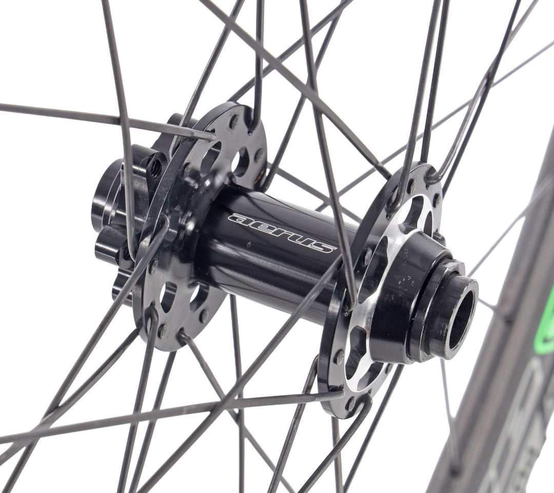 Aerus Quantum SL 40 Carbon Tubular 6B Disc 11s Cyclocross Wheelset PDX 700x 33c