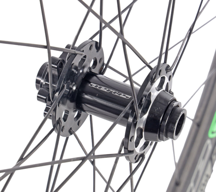 Aerus Quantum SL 40 Carbon Tubular 6B Disc 11s Cyclocross Wheelset PDX 700x 33c
