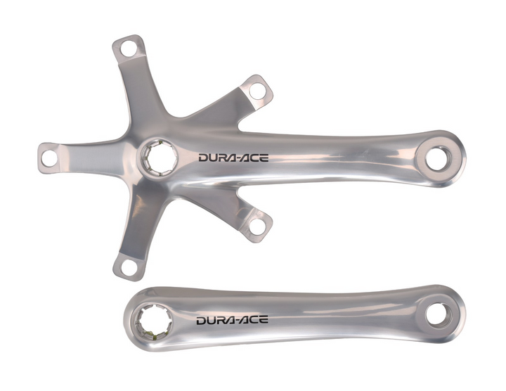Shimano Dura-Ace FC-7710 Track Bike Crankset 167.5mm w/Chainring & Crank Bolts