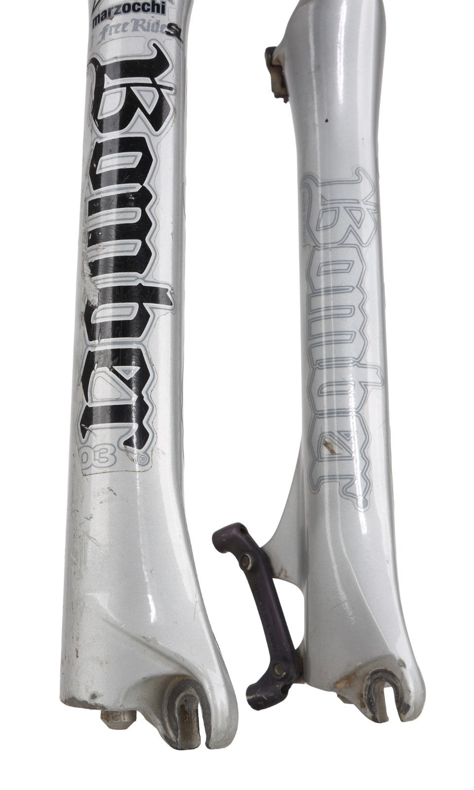 Marzocchi Bomber Z1 Freeride SL 130-150mm Mtn Bike Fork 26" SILVER 9 x 100mm MTB