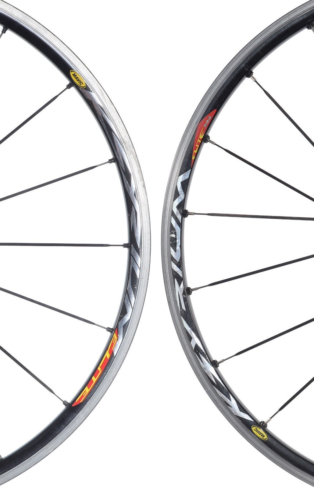 Mavic Ksyrium Elite Alloy Road Bike Clincher Wheelset 11 Spd Shimano 700c Rim QR