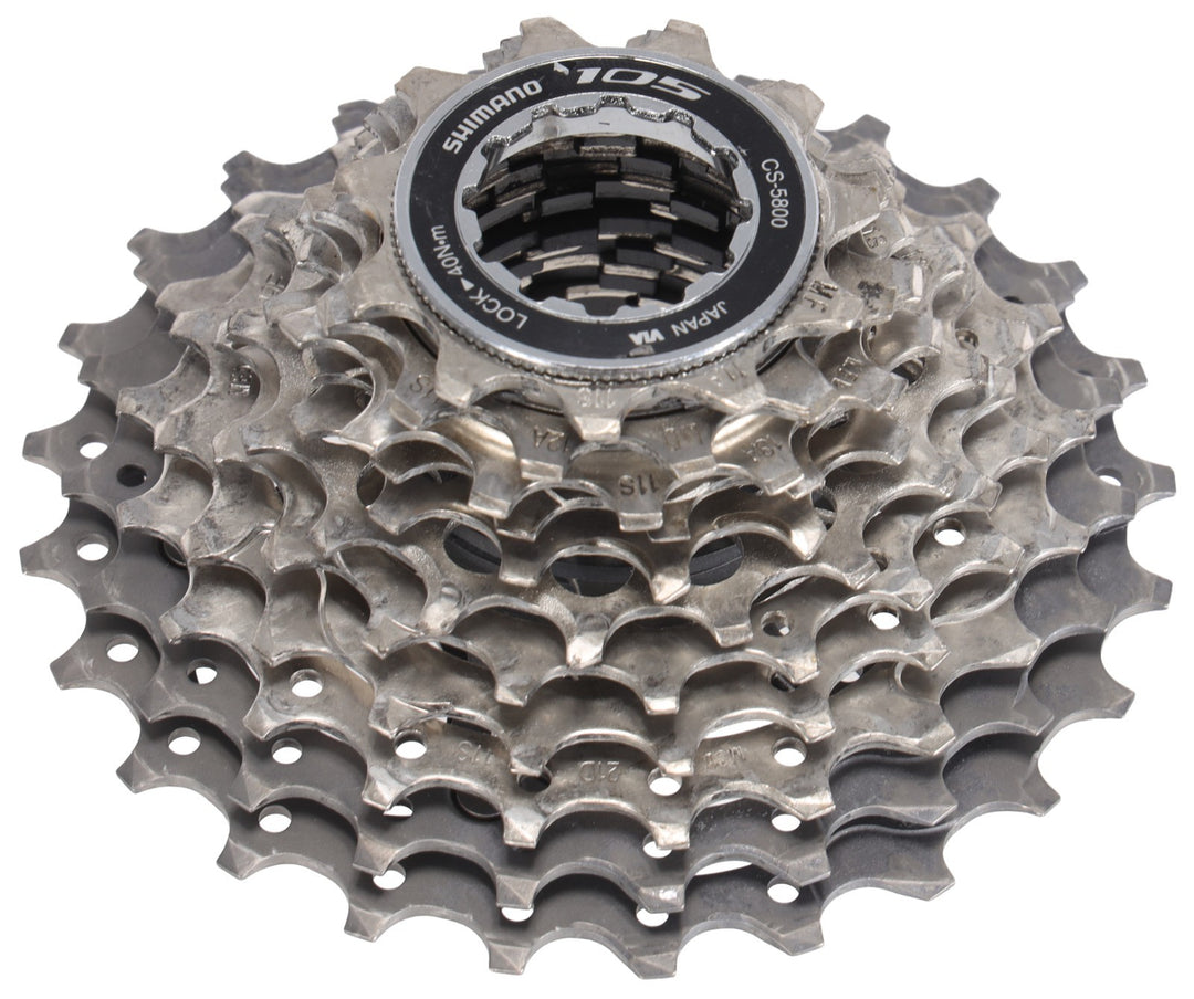 Shimano 105 CS-5800 11 Speed Road Bike Cassette 11-25T Titanium Gravel CX Race