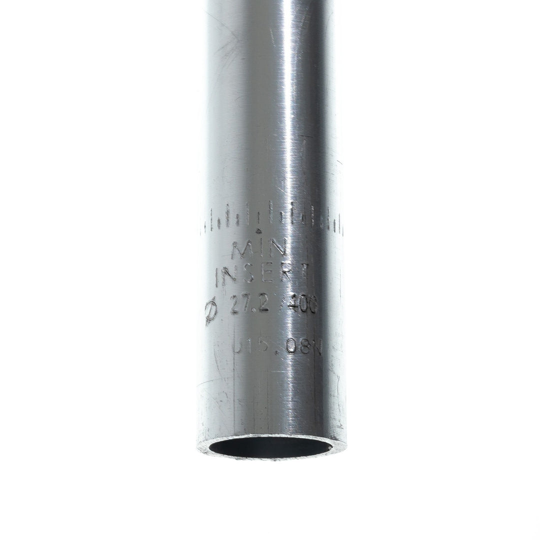 Origin8 Pro Fit Alloy Seatpost 27.2x 400mm 0mm OS SILVER Road Bike Gravel MTB