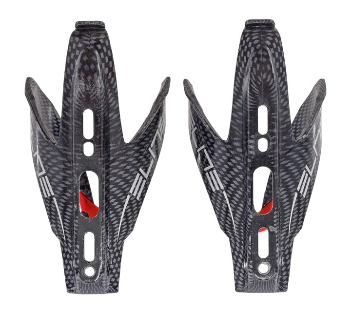 Elite Custom Race Water Bottle Cages 1 PAIR Black Road Gravel Mountain Bike